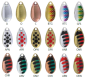Preview: Rublex Celta RTS Silver-Trout-Blue Size 2 - 3,50g