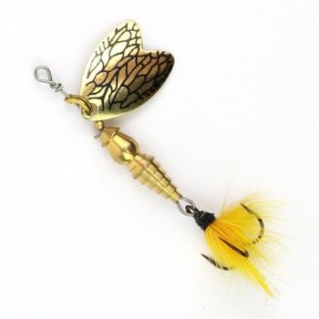 Mepps Bug-Thunder Yellow May Size 2