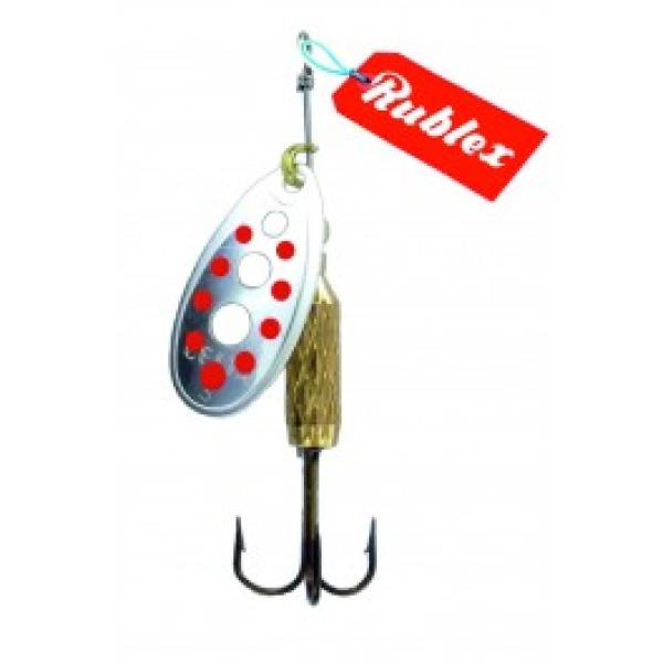 Rublex Celta Turbo APR in Silver / Red Size 4 - 7,00g