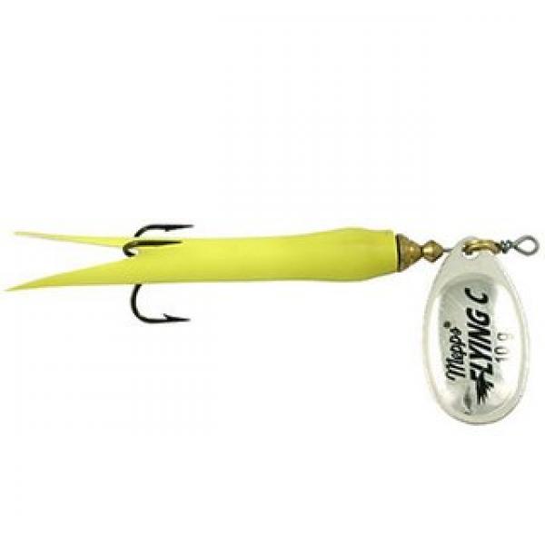 Mepps Aglia Flying Silber Chartreuse 10g